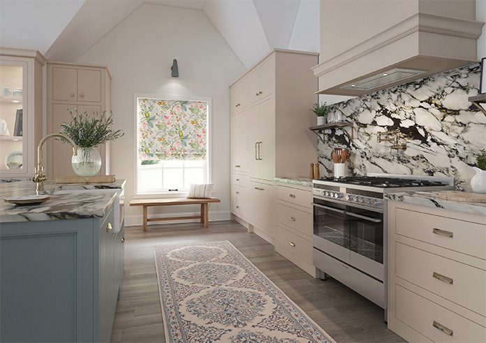 Iquitos, Gilded - Twist&Fit Roman Blind - Image 6